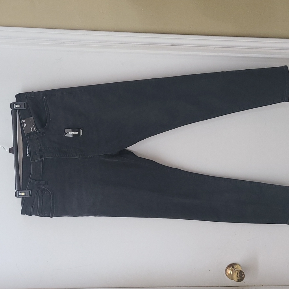 Men's Express Black Skinny Jeans